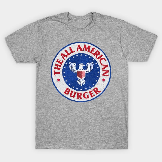 Fast Times - The All American Burger T-Shirt by RetroZest